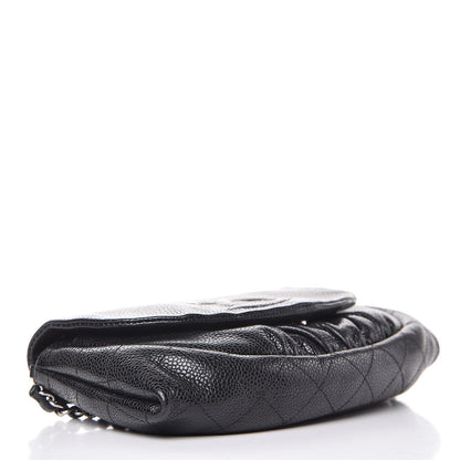 Chanel Caviar Half Moon Wallet On Chain WOC Black 4 of 9