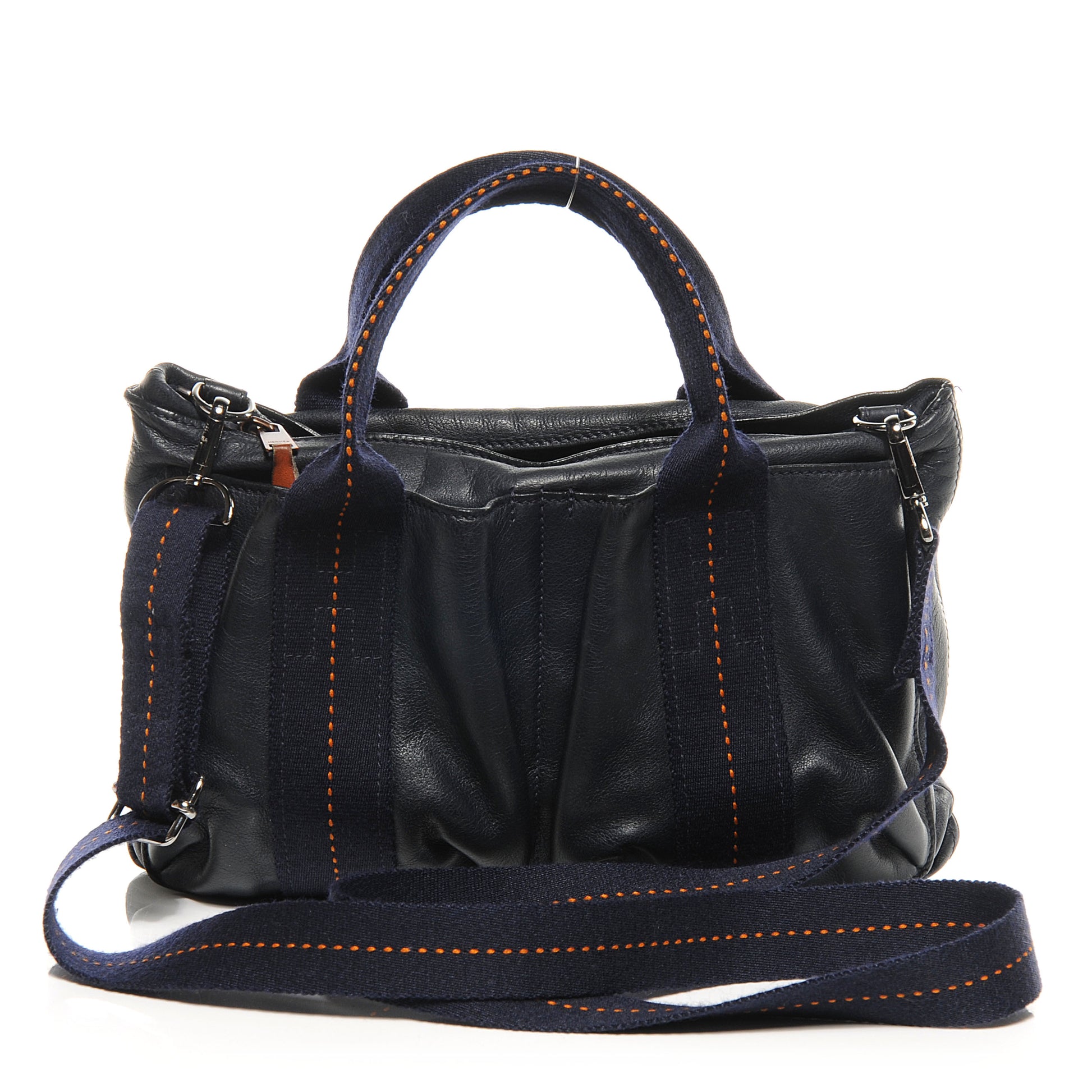 Hermes Swift Leather Caravane Horizontal PM Bleu Abysse 1 of 6