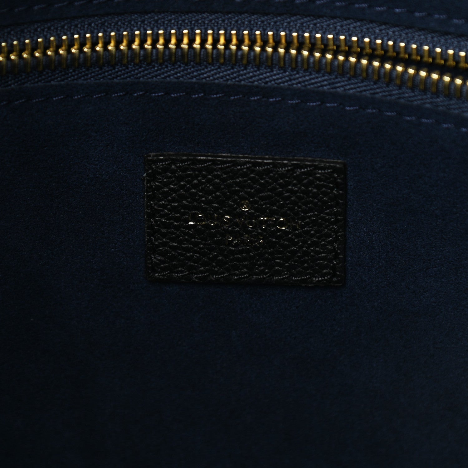 Louis Vuitton Empreinte Monogram Giant Neverfull MM Black 7 of 10