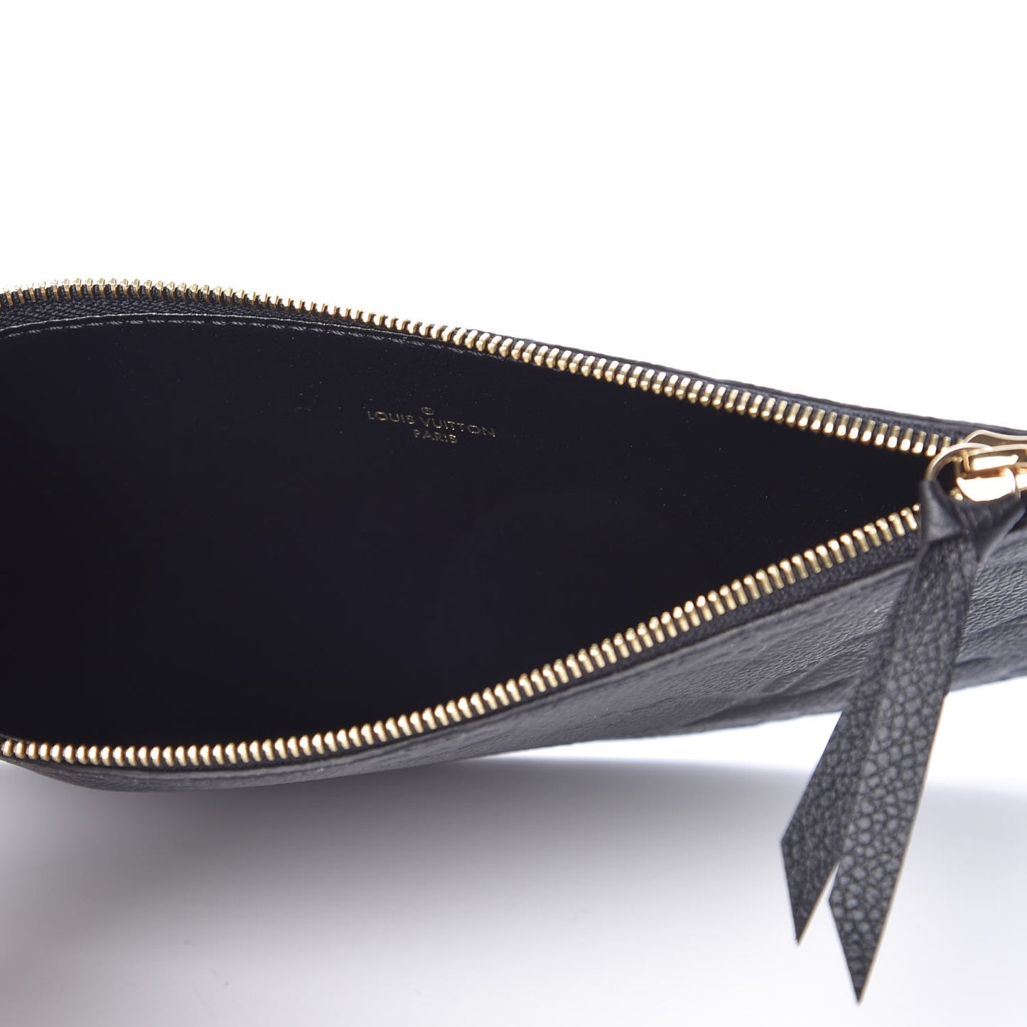 Empreinte Felicie Chain Wallet Zippered Insert Black