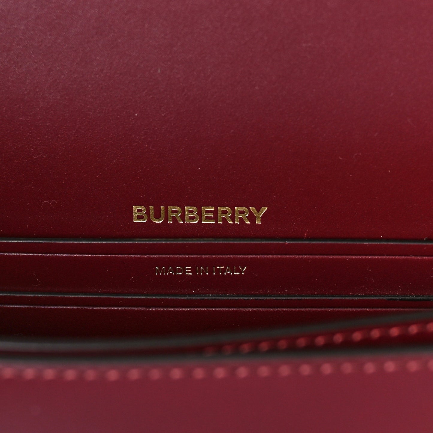 Calfskin Small Olympia Shoulder Bag Burgundy