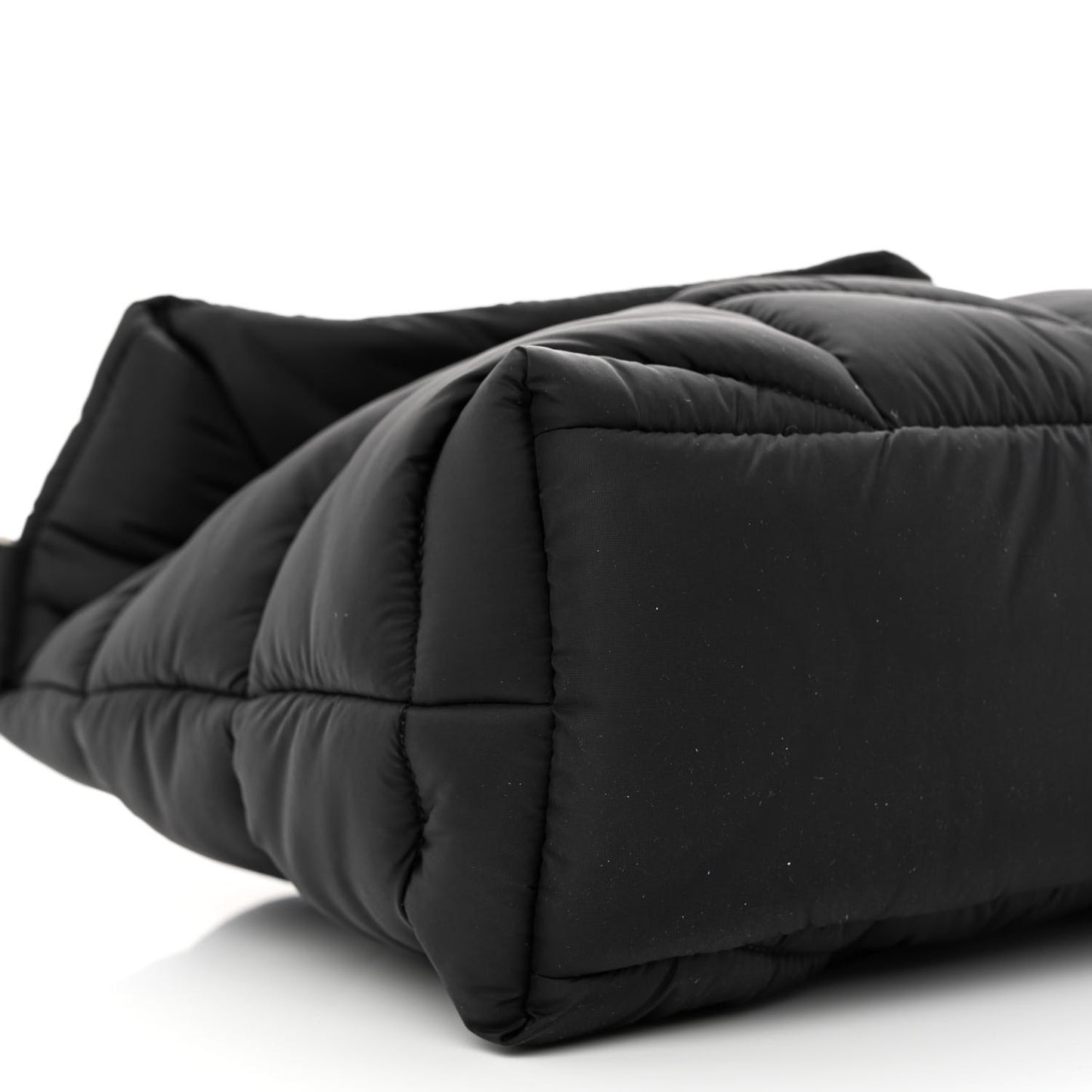Econyl Nylon Lou Puffer Messenger Black