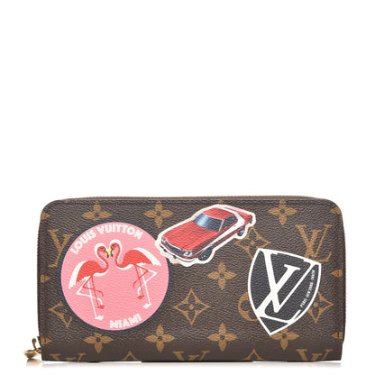 Louis Vuitton Monogram World Tour Zippy Wallet 1 of 7