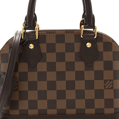 Louis Vuitton Damier Ebene Alma BB 7 of 10