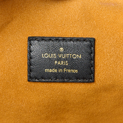 Louis Vuitton Lambskin Embossed Monogram Coussin MM Black 8 of 11