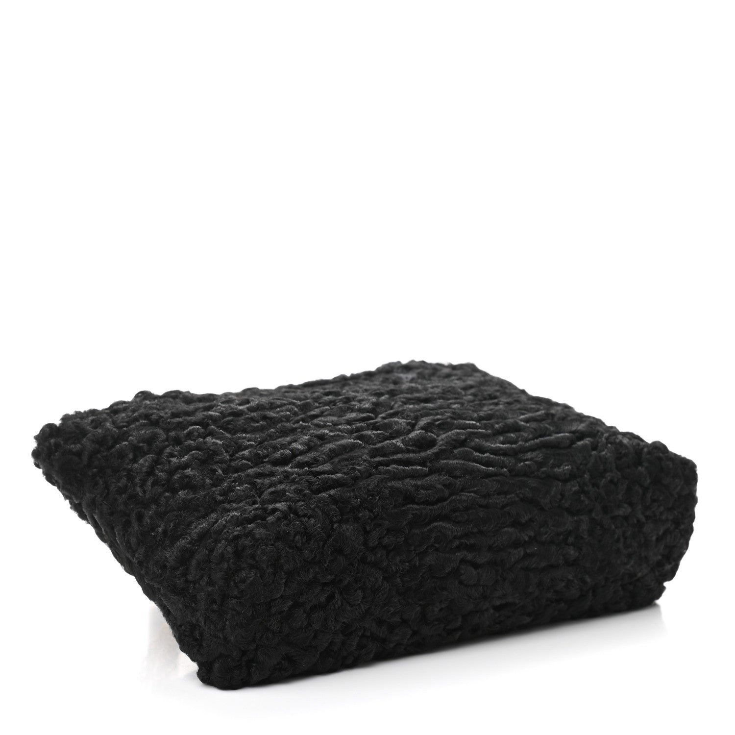Chanel Persian Lamb Fur Shoulder Bag Black 3 of 9