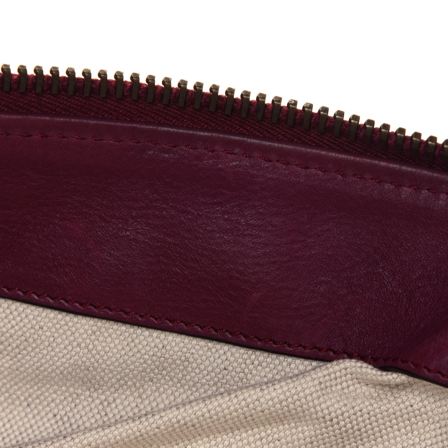 Soft Calfskin Icon Top Handle Bag Burgundy