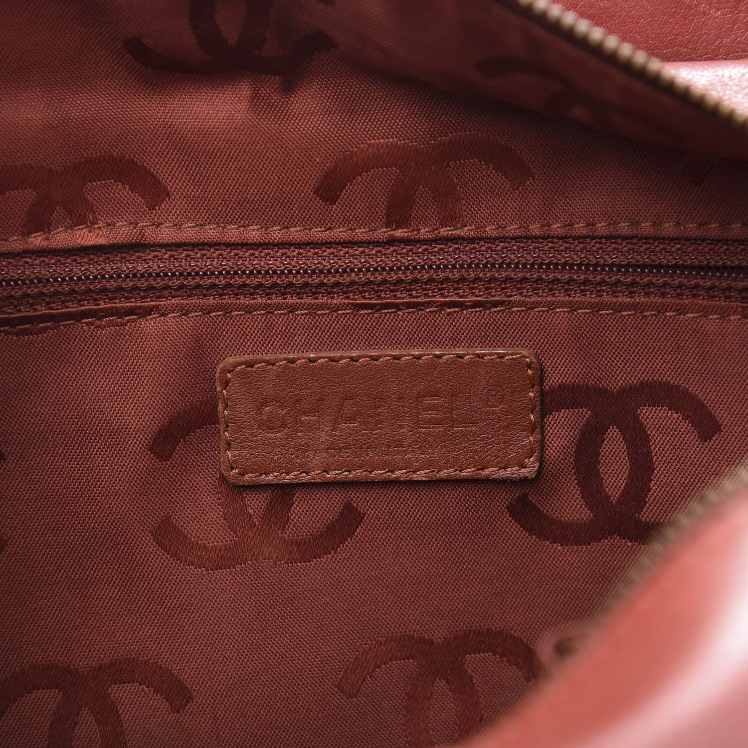 Chanel Alligator Calfskin Tote Dark Brown 6 of 12