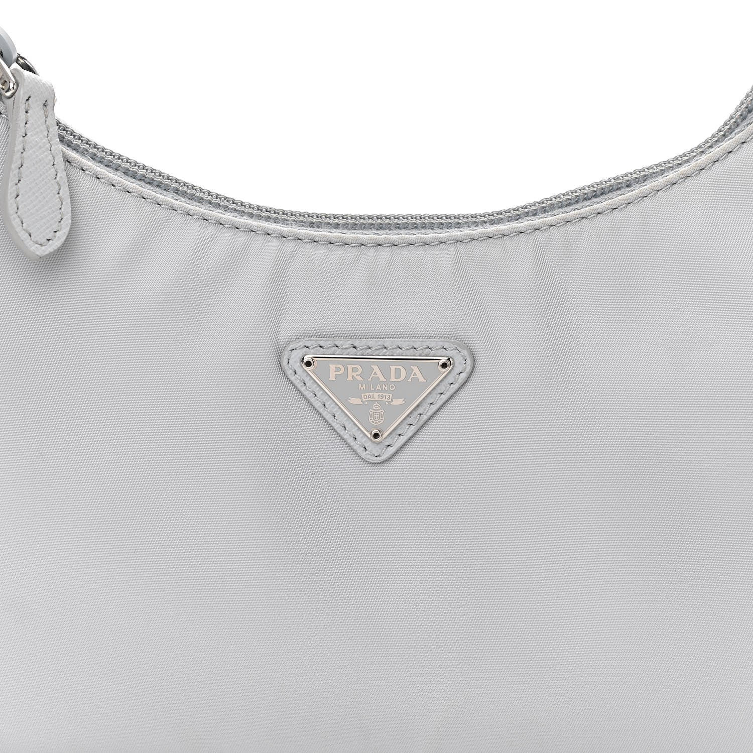 Prada Tessuto Nylon Mini Re-Edition 2000 Bag Fiordaliso 9 of 11