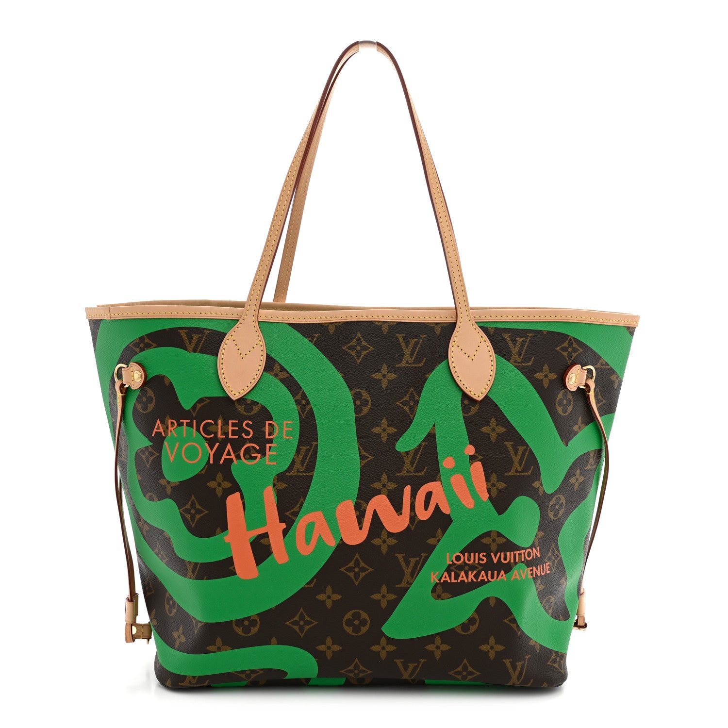 Louis Vuitton Monogram Tahitienne Hawaii Neverfull MM 1 of 10