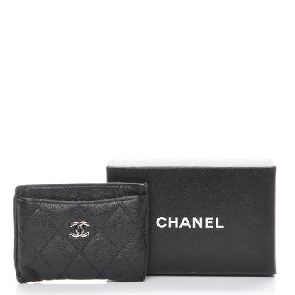 Chanel Caviar Quilted Card Holder Black 6 of 11