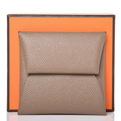 Hermes Epsom Bastia Coin Purse Etoupe 8 of 8