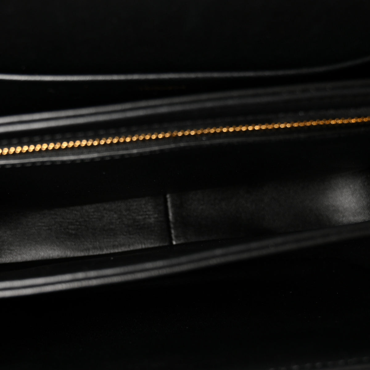 Celine Shiny Calfskin Medium Triomphe Black 4 of 9