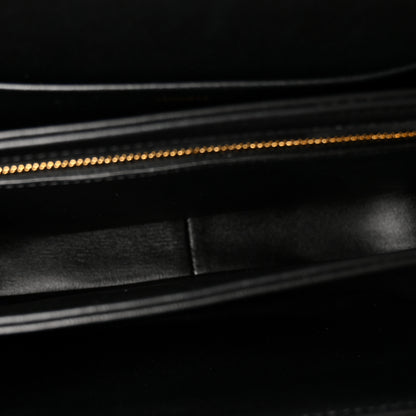 Celine Shiny Calfskin Medium Triomphe Black 4 of 9
