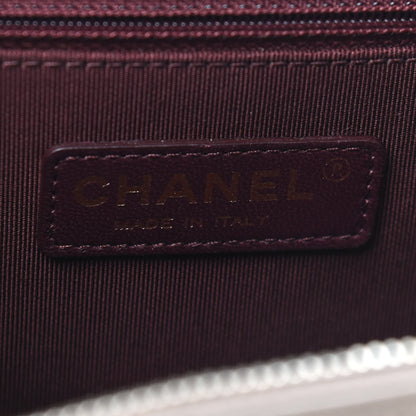 Chanel Metallic Lambskin Quilted Small Coco Boy Camera Case Gold 6 of 10