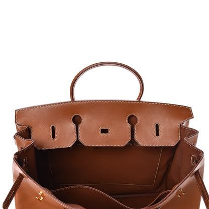 Hermes Natural Barenia Birkin 40 Fauve 9 of 31