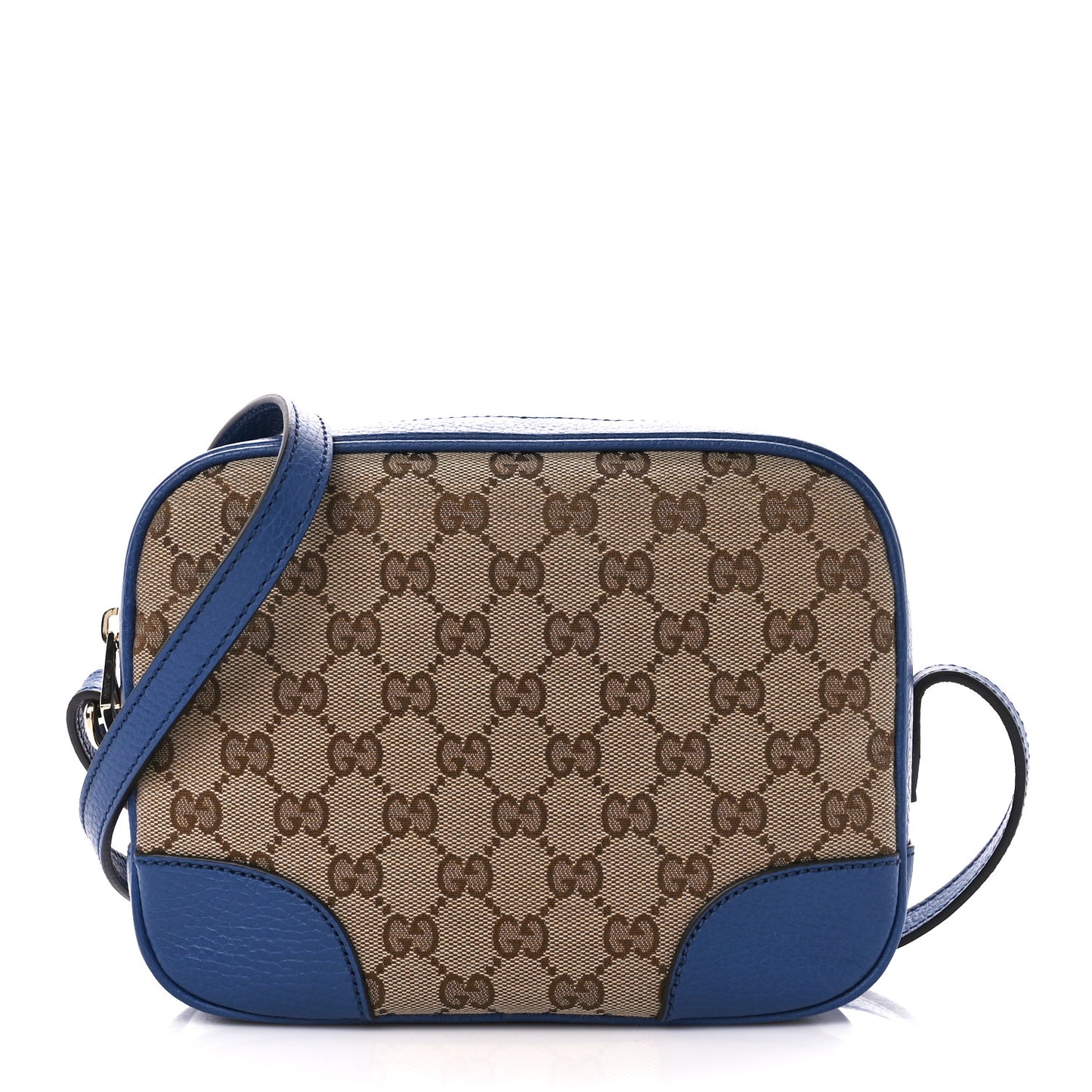 Monogram Dollar Calfskin Mini Bree Messenger Bag Beige Ebony Caspian