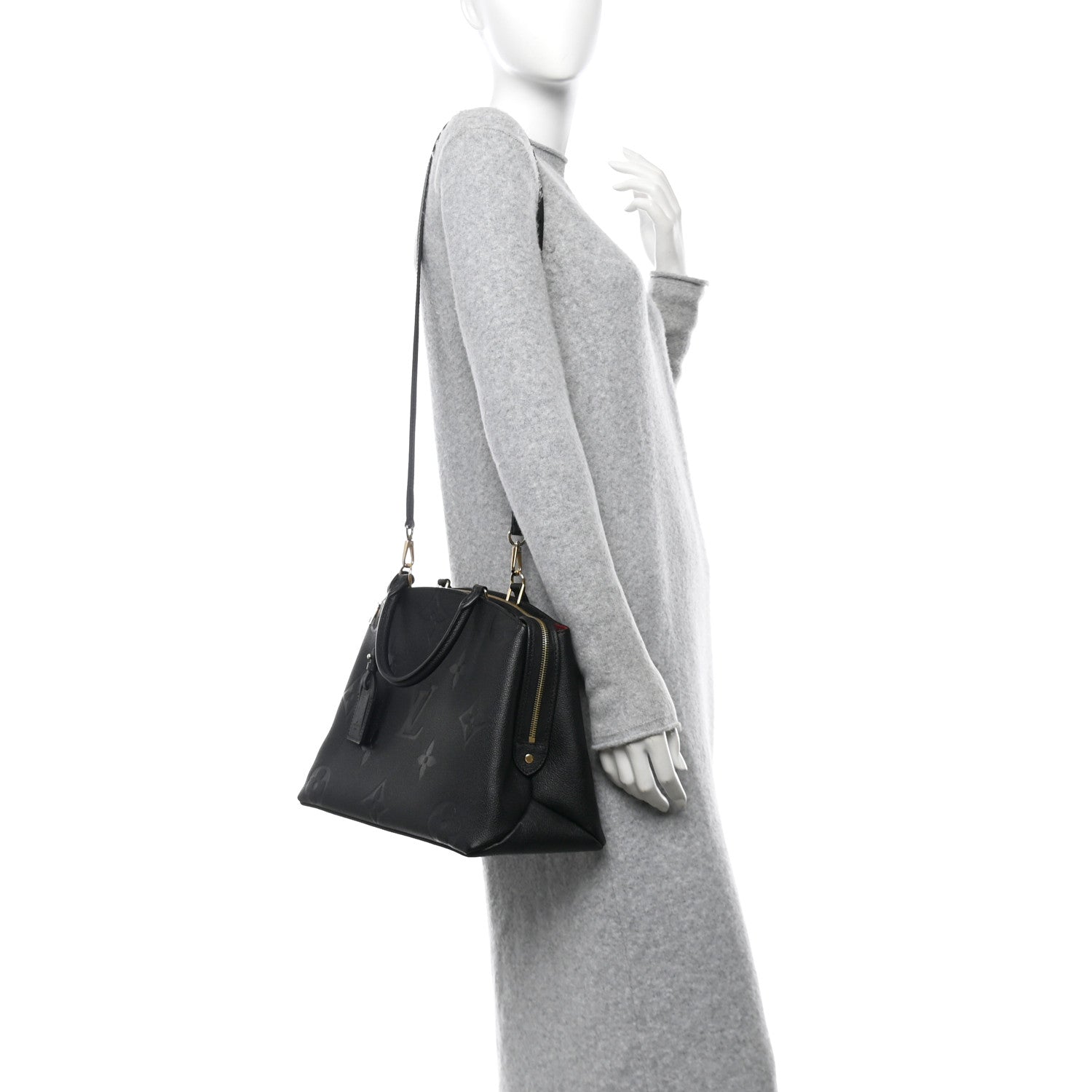 Louis Vuitton Empreinte Monogram Giant Petit Palais Black 2 of 9