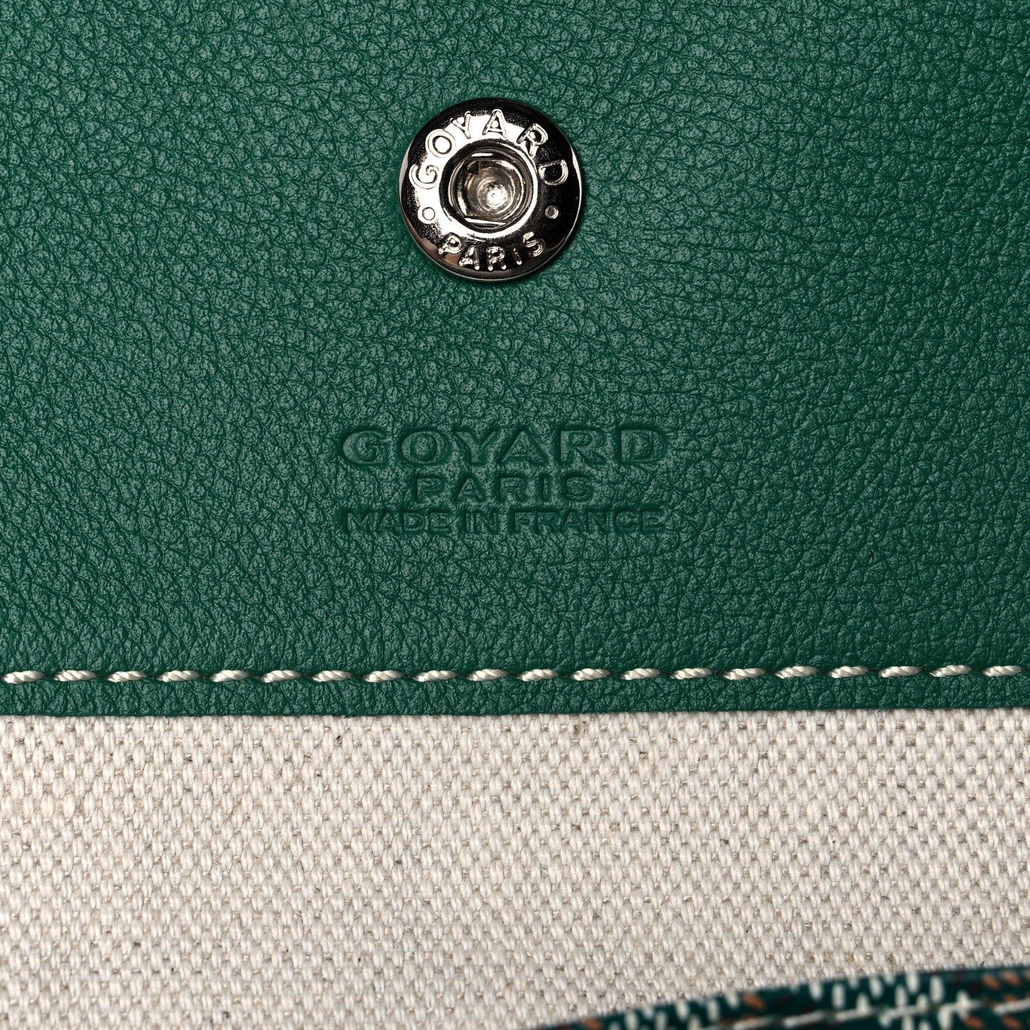 Goyard Goyardine Saint Louis GM Green 10 of 15