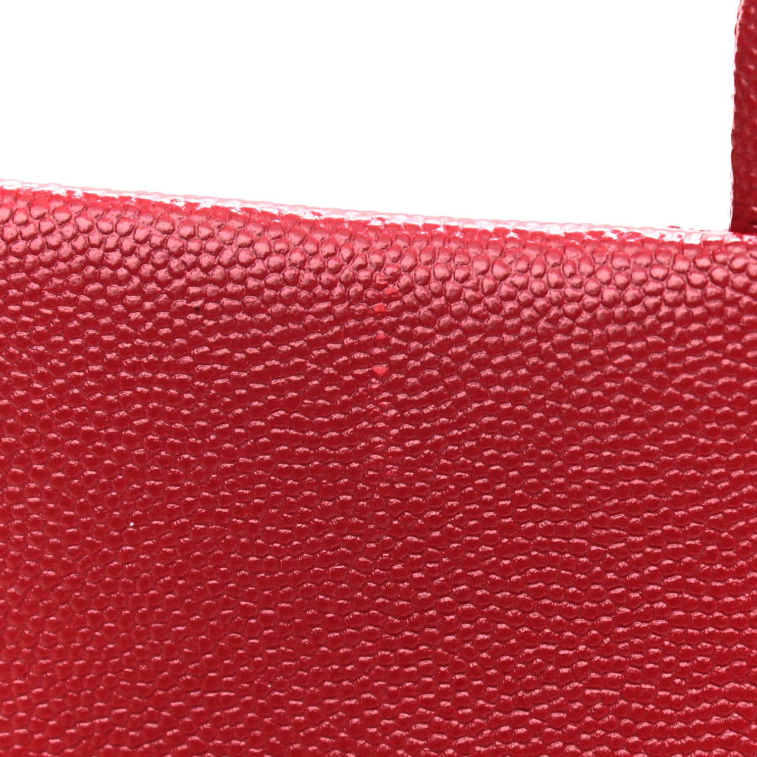Chanel Caviar Quilted Mini Rectangular Flap Red 9 of 11