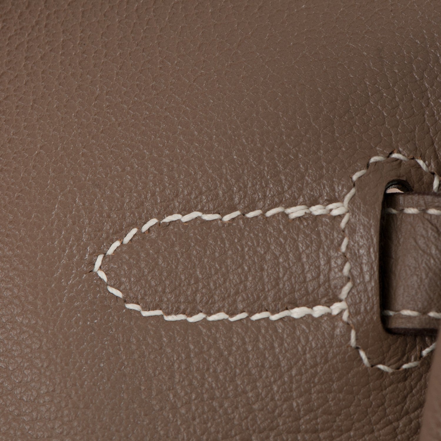 Hermes Taurillon Clemence Birkin 35 Etoupe 21 of 28