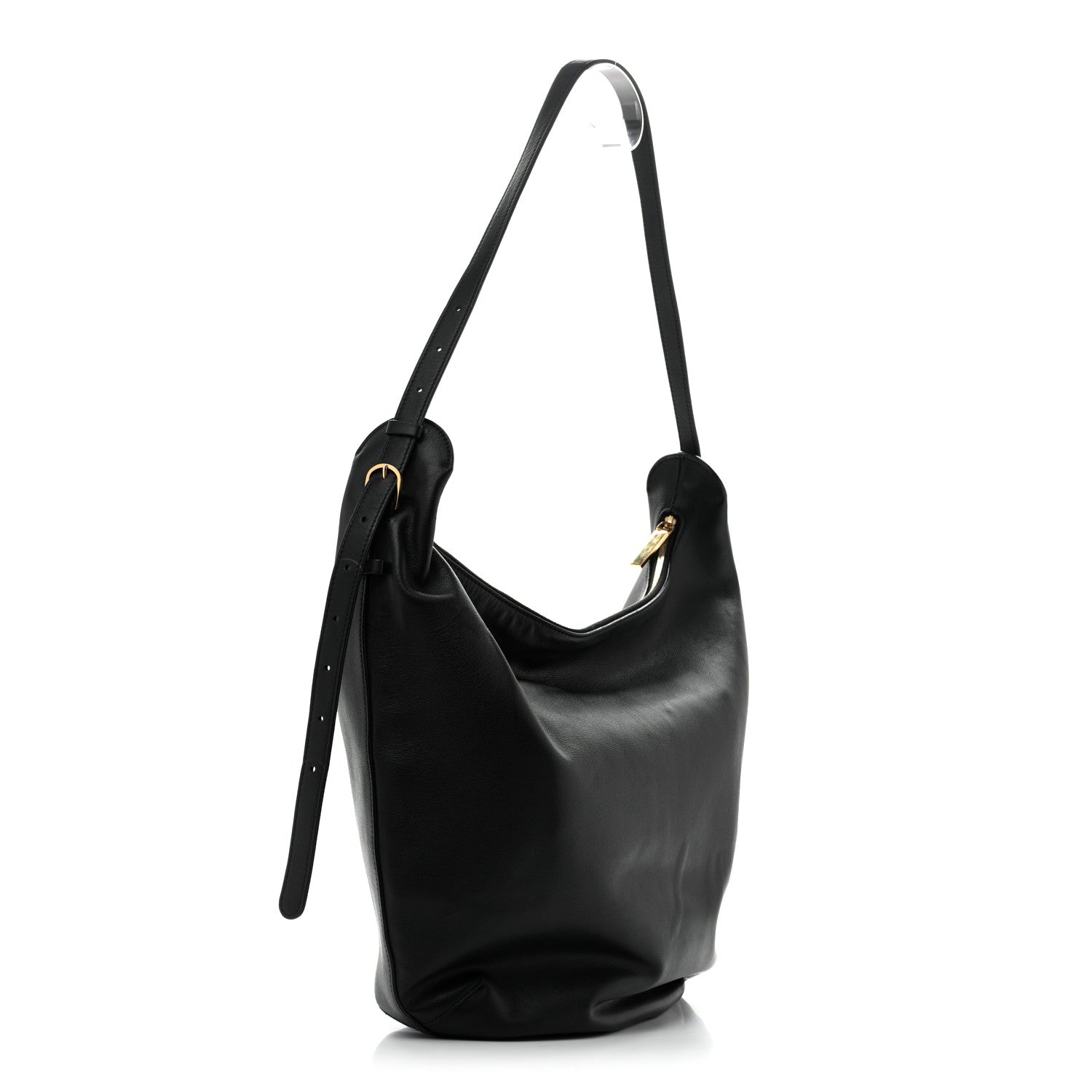 The Row Calfskin N/S Allie Bag Black 3 of 11