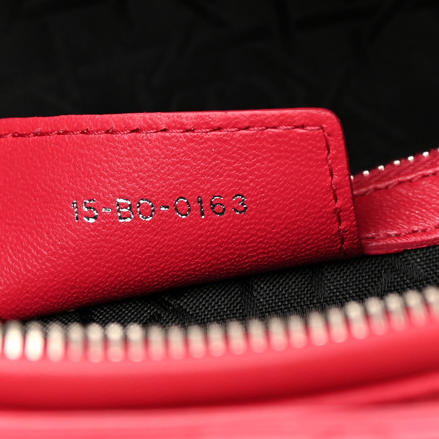 Christian Dior Lambskin Cannage Large Lady Dior Fuchsia 7 of 18