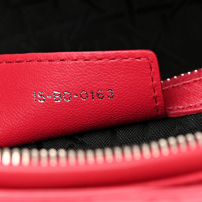 Christian Dior Lambskin Cannage Large Lady Dior Fuchsia 7 of 18