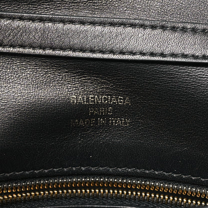 Balenciaga Natural Smooth Calfskin Small Rodeo Top Handle Handbag Black 6 of 10