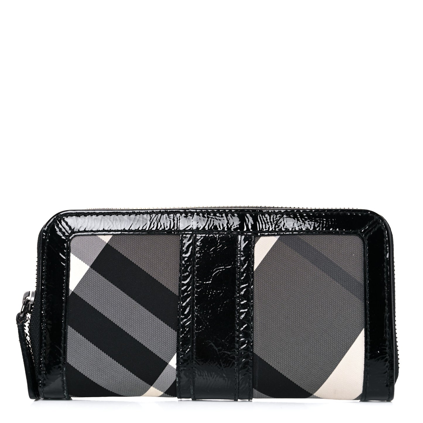 Beat Check Large Ziggy Zip Around Wallet Black