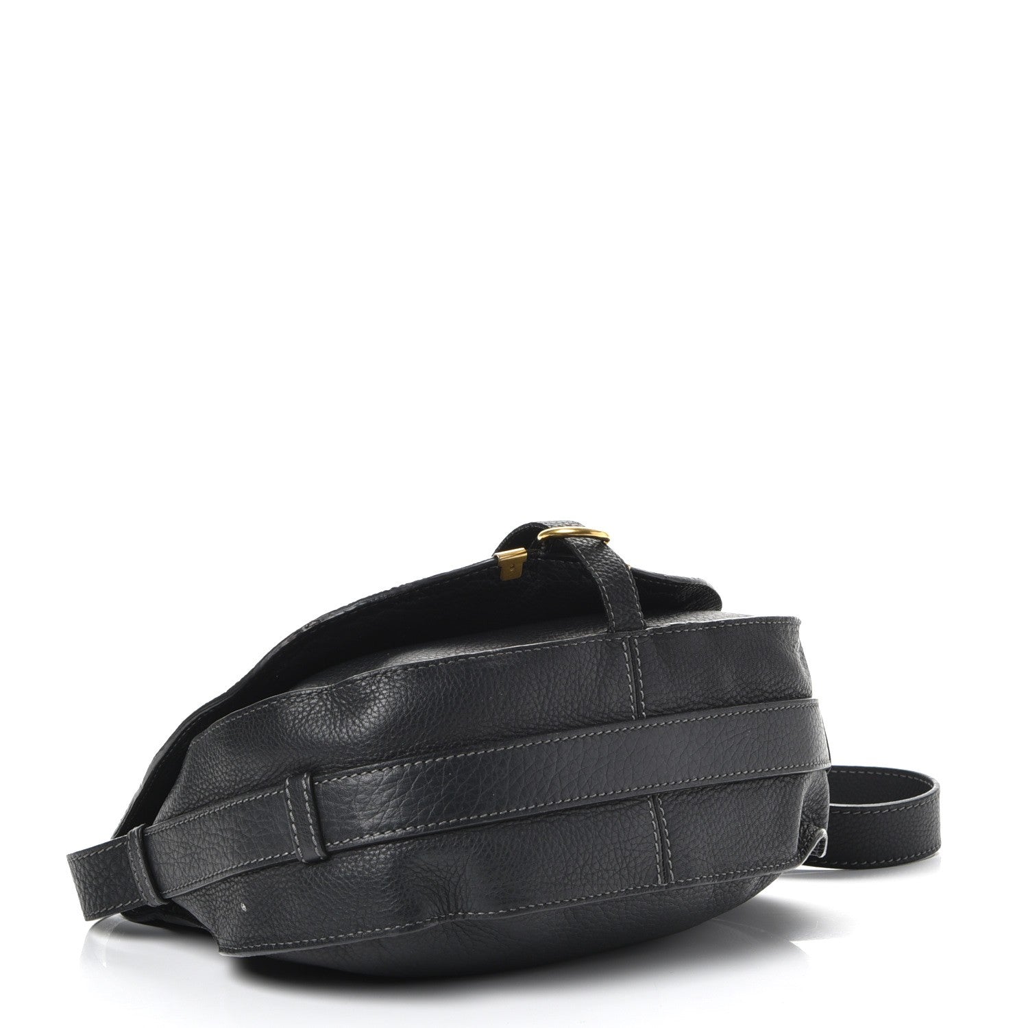 Chloe Calfskin Medium Marcie Round Crossbody Bag Black 4 of 11