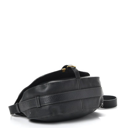 Chloe Calfskin Medium Marcie Round Crossbody Bag Black 4 of 11