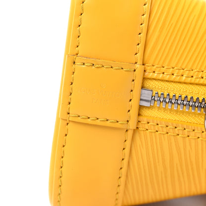 Louis Vuitton Epi Alma BB Citron 6 of 15