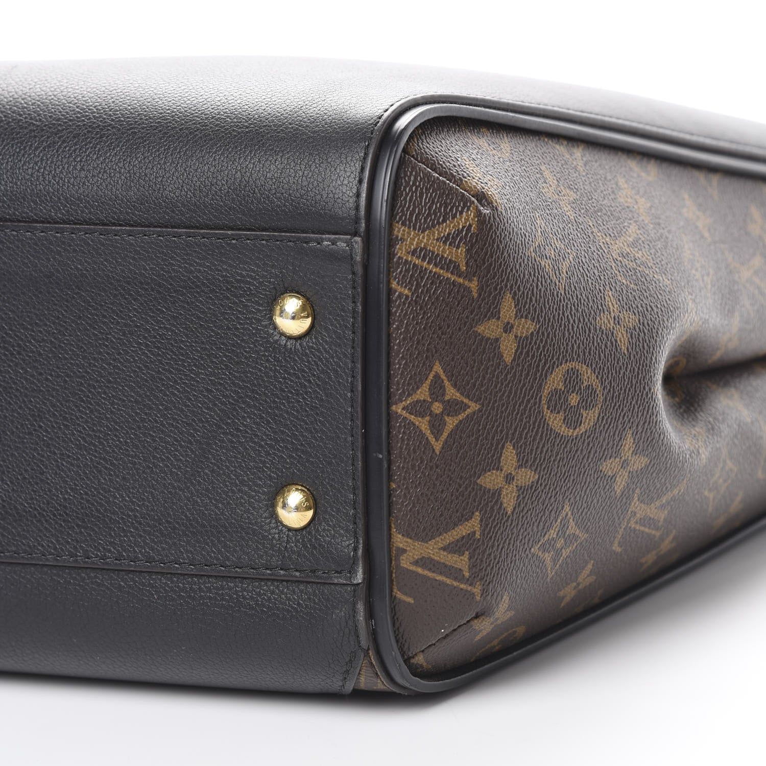 Louis Vuitton Calfskin Monogram Kimono Tote Black 9 of 13