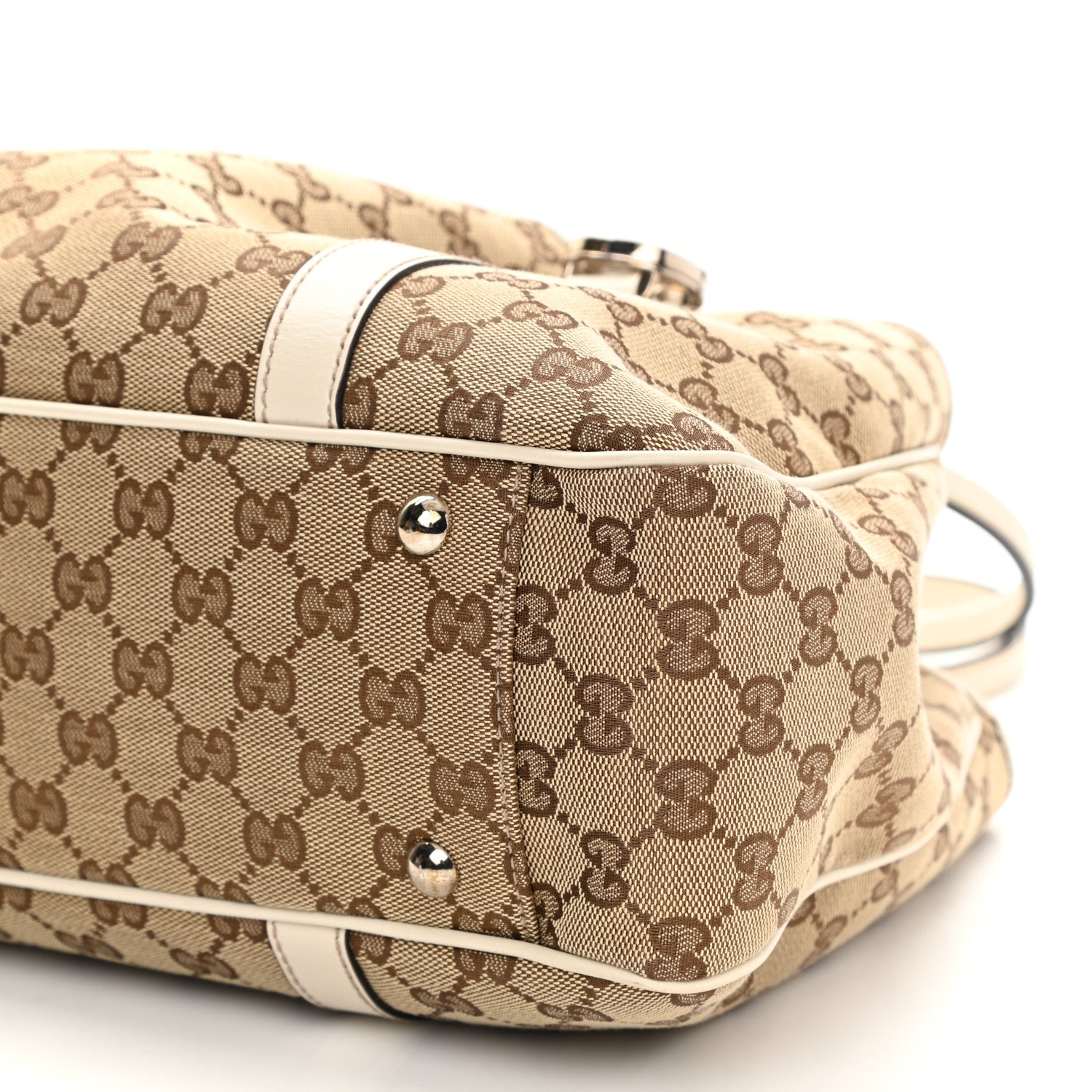 Gucci Monogram Medium Twins Tote Off White 9 of 10