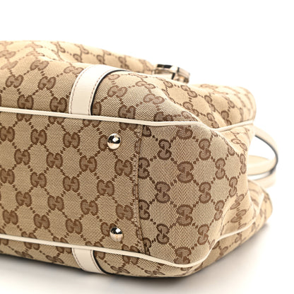 Gucci Monogram Medium Twins Tote Off White 9 of 10
