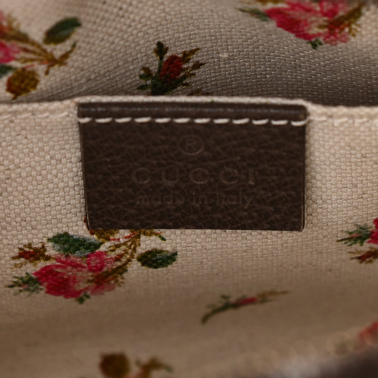 GG Supreme Monogram Web Neo Vintage Shoulder Bag Beige New Acero Crop