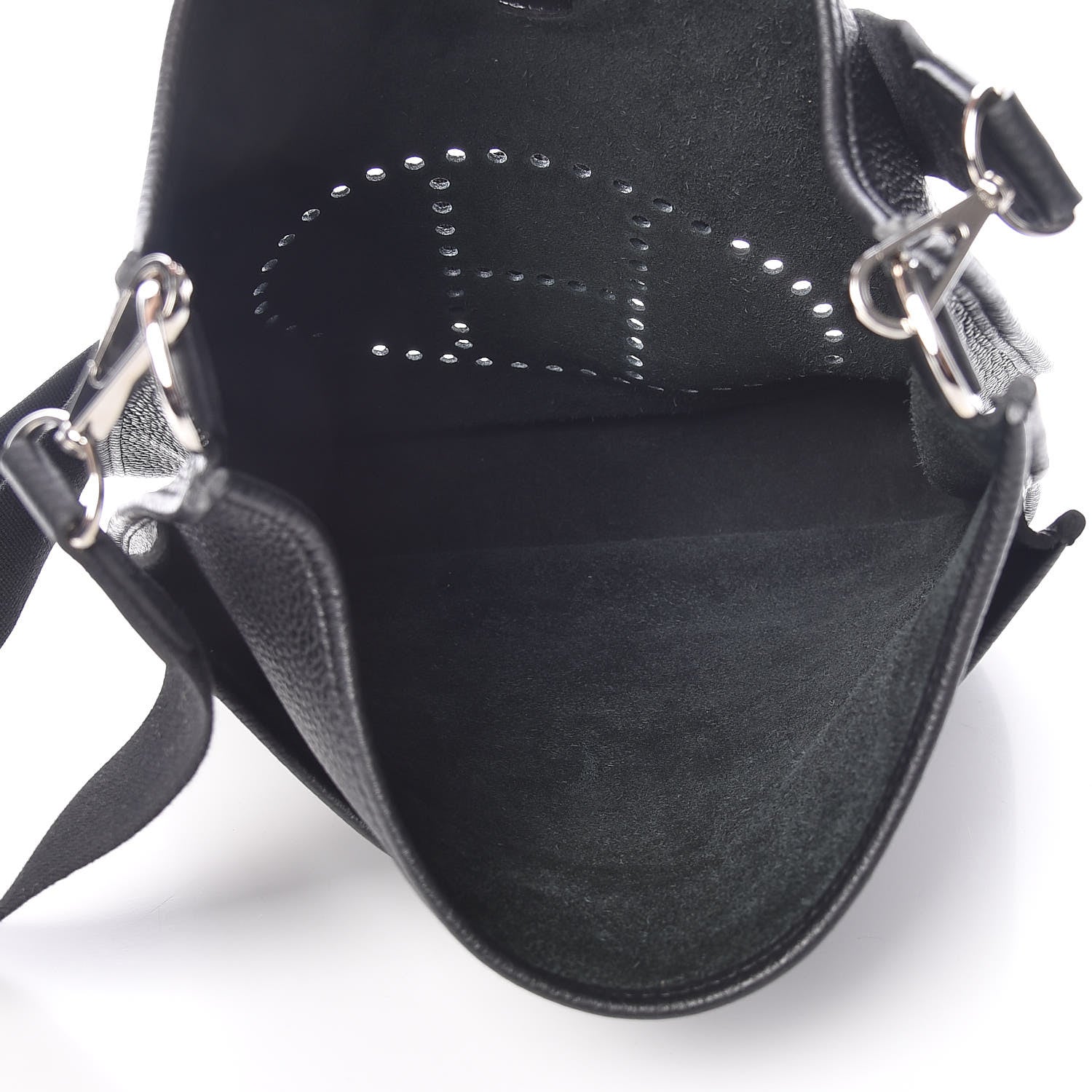 Hermes Taurillon Clemence Evelyne III GM Black 5 of 10
