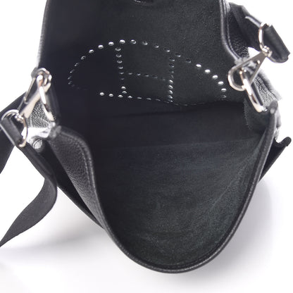 Hermes Taurillon Clemence Evelyne III GM Black 5 of 10