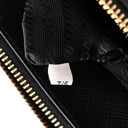 Prada Saffiano Lux Mini Galleria Double Zip Tote Black 7 of 11