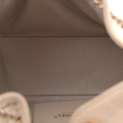 Chanel Caviar Quilted Small Chanel 25 Handbag Beige 5 of 11