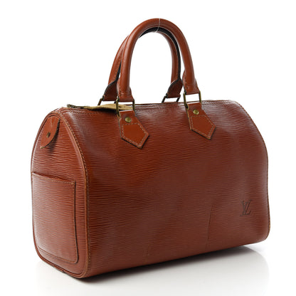 Louis Vuitton Epi Speedy 25 Kenyan Fawn 3 of 10
