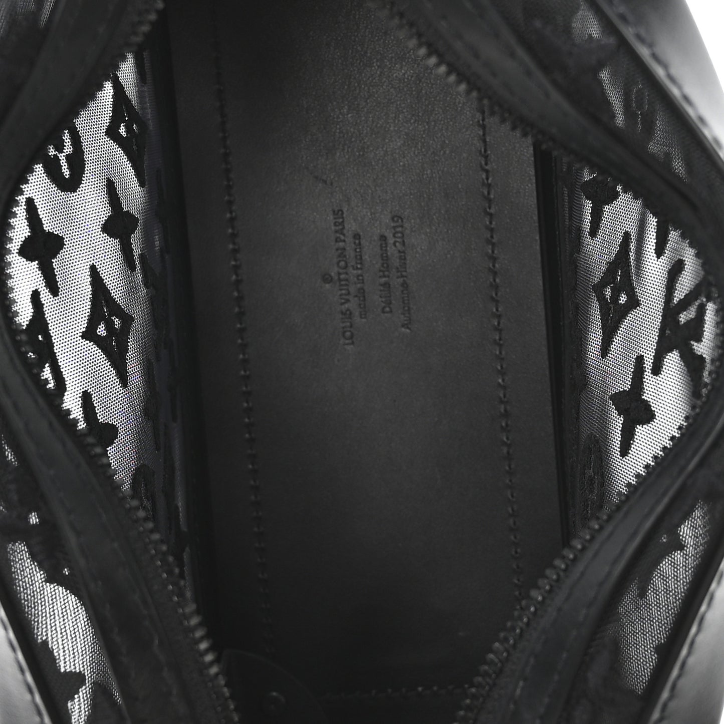 Monogram See Through Soft Trunk Black