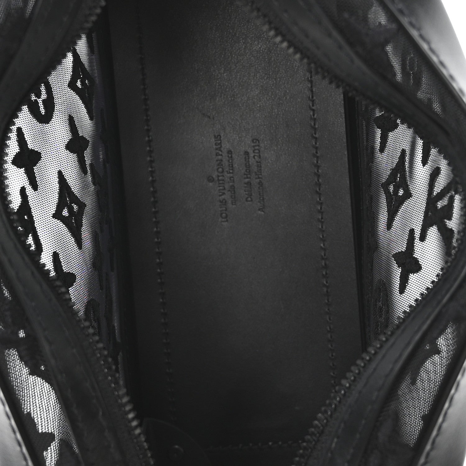 Louis Vuitton Monogram See Through Soft Trunk Black 5 of 11