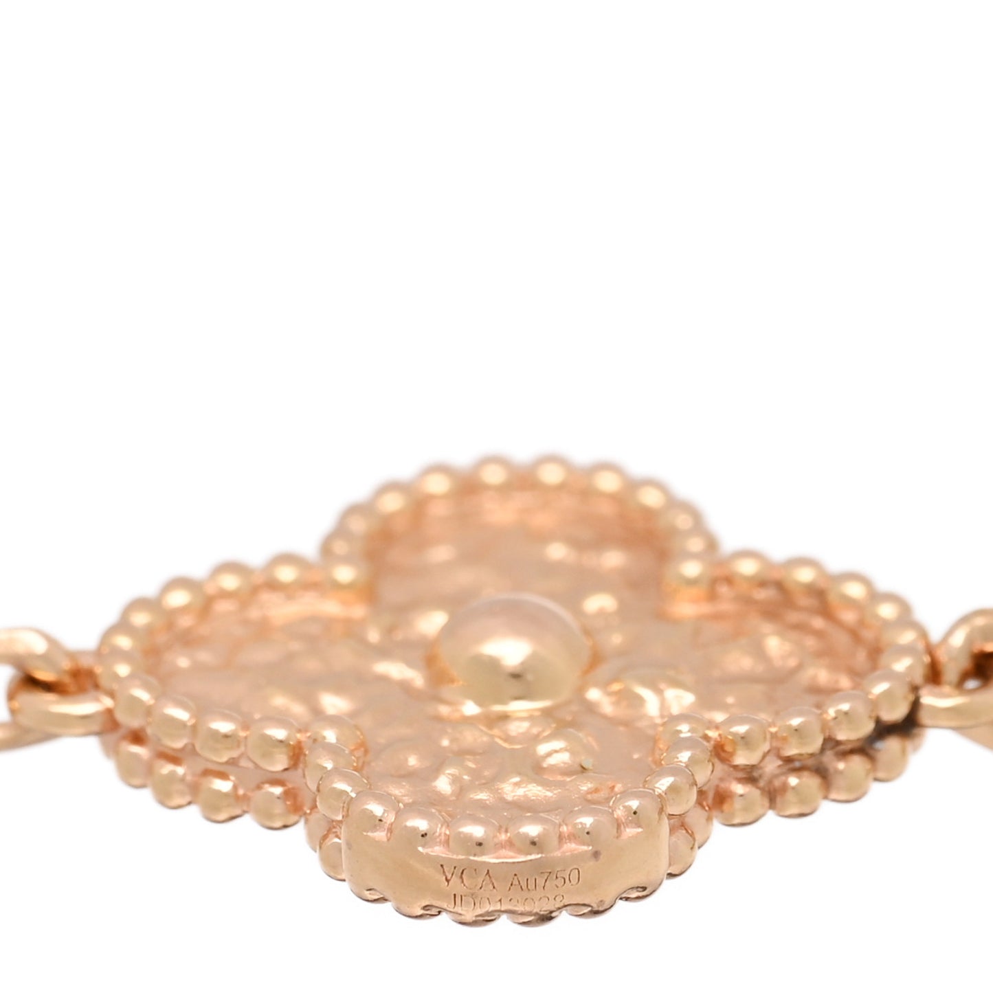 18K Yellow Gold 5 Motifs Vintage Alhambra Bracelet
