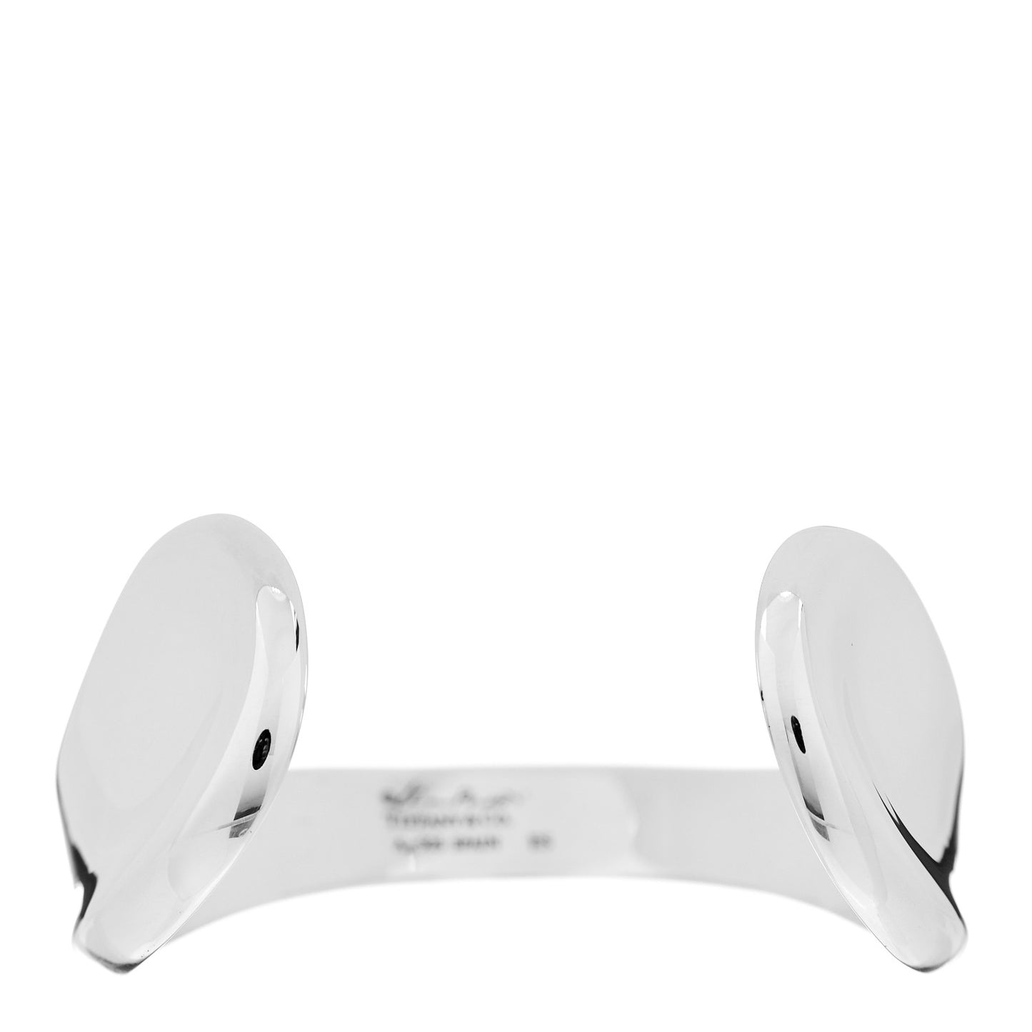 Sterling Silver Elsa Peretti Thumbprint Cuff Bracelet