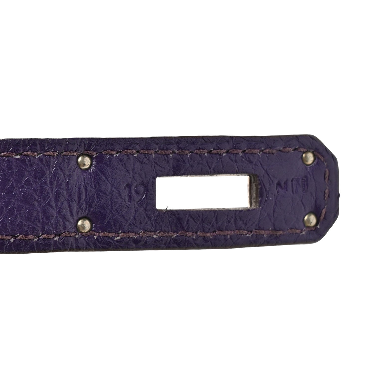 Hermes Togo Kelly Retourne 35 Iris 7 of 17