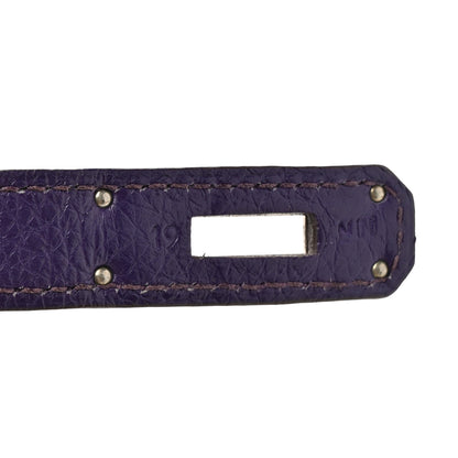 Hermes Togo Kelly Retourne 35 Iris 7 of 17