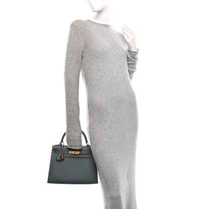 Hermes Epsom Kelly Sellier 28 Vert Amande 2 of 11