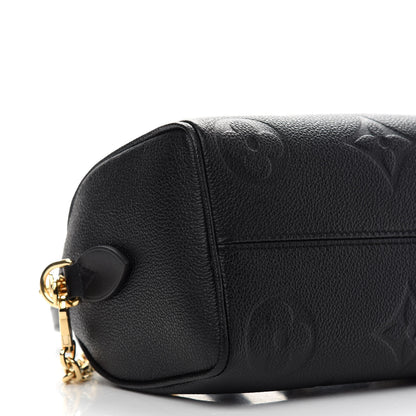 Louis Vuitton Empreinte Monogram Giant Speedy Bandouliere 20 Black 7 of 8